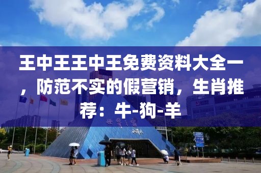 王中王王中王免费资料大全一，防范不实的假营销，生肖推荐：牛-狗-羊